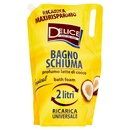Delice Day by Day Bagno Schiuma profumo latte di cocco Ricarica Universale 2 litri